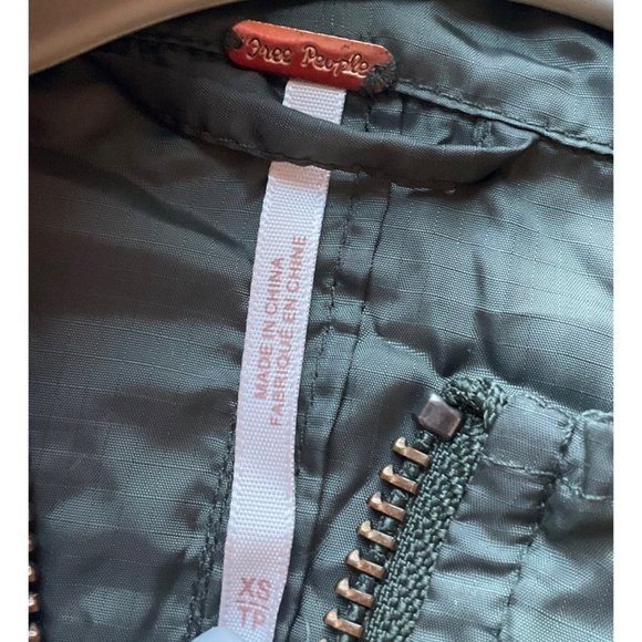 Free People Olive Utility Jacket - Picture 4 of 12